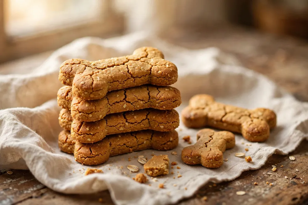 Pumpkin & Peanut Butter Biscuits